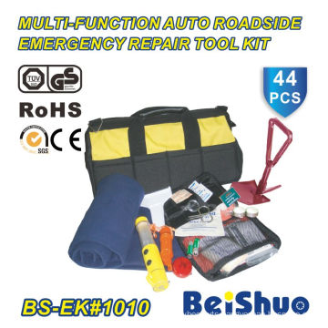 44PCS Roadside Safety Tool Kit for Car